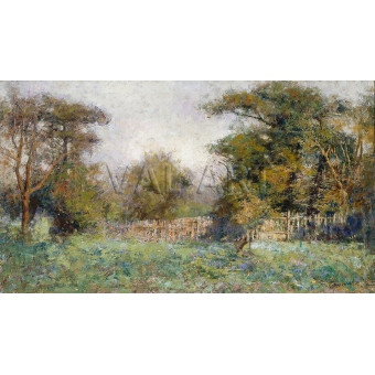Репродукции на картини: Градината (1910) – Фредерик МакКъбин